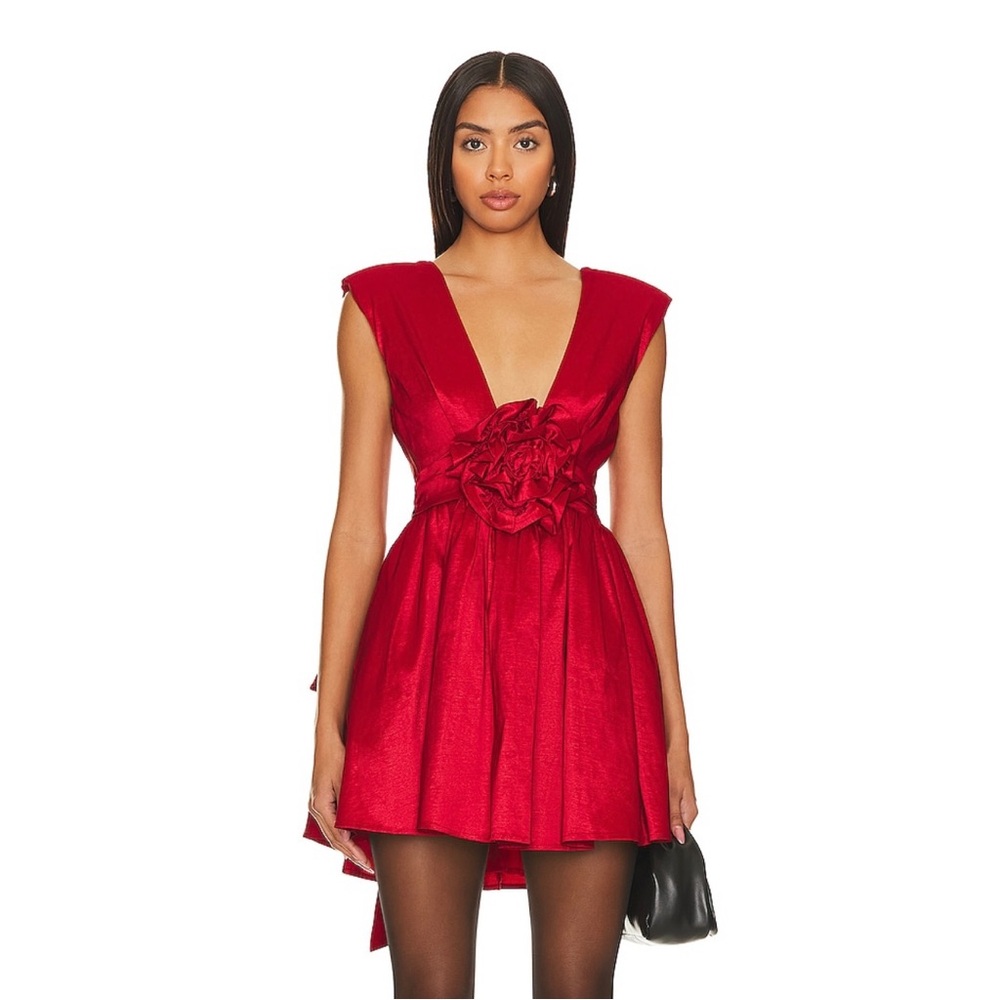 For Love & Lemons | Rose Mini Dress | XS